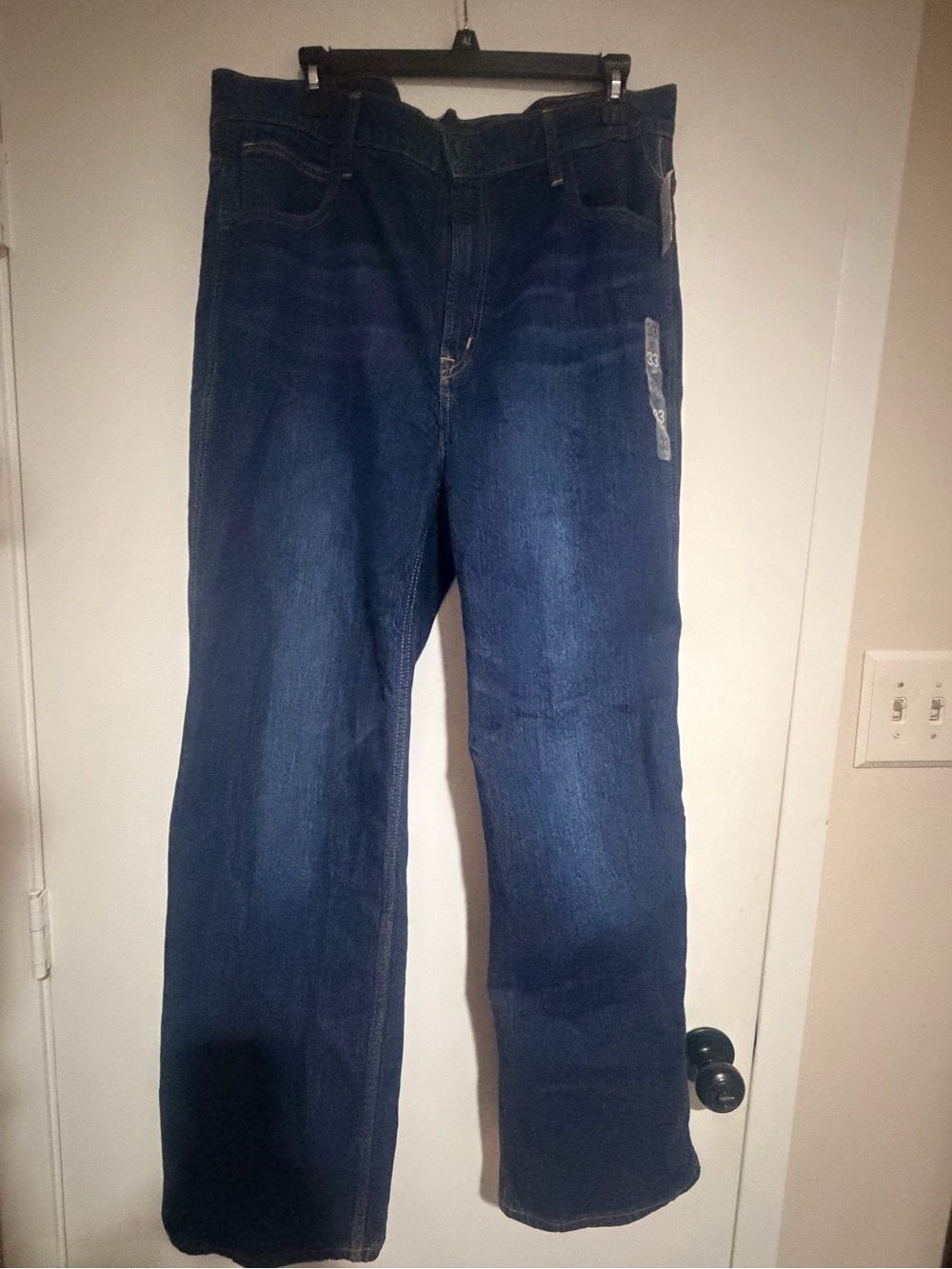 GAP Women's Dark Blue Vintage Flare High Rise Jeans NWT Size 16